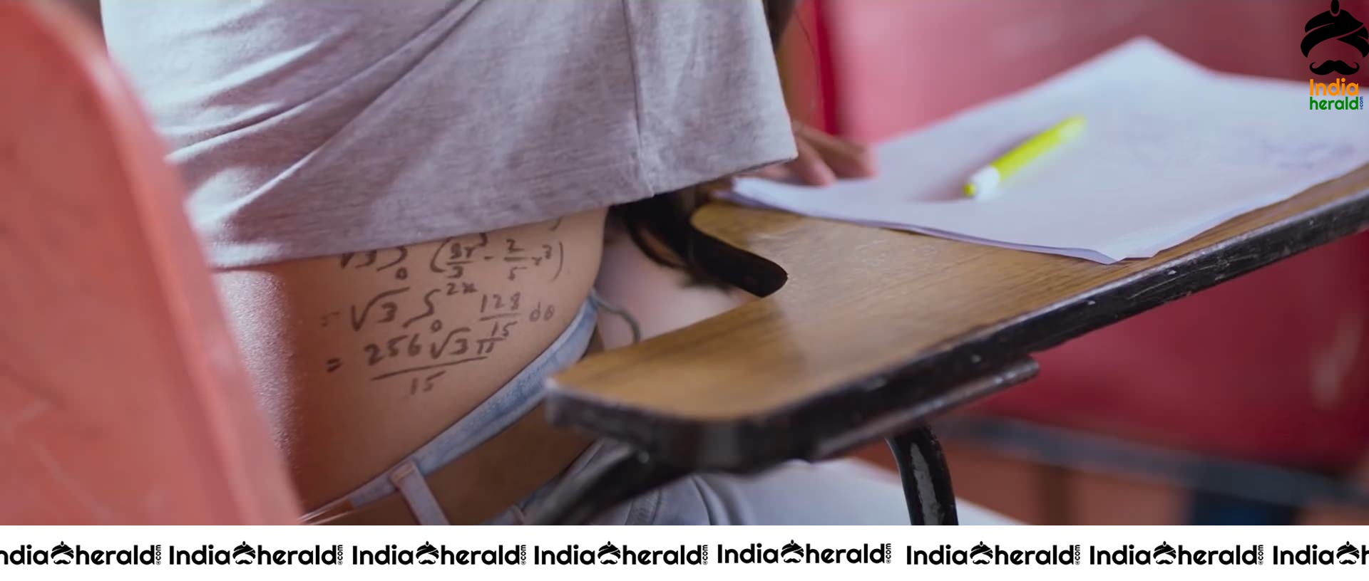 Shalini Pandey Hot Photos From 100 Percent Kaadhal Movie Set 3