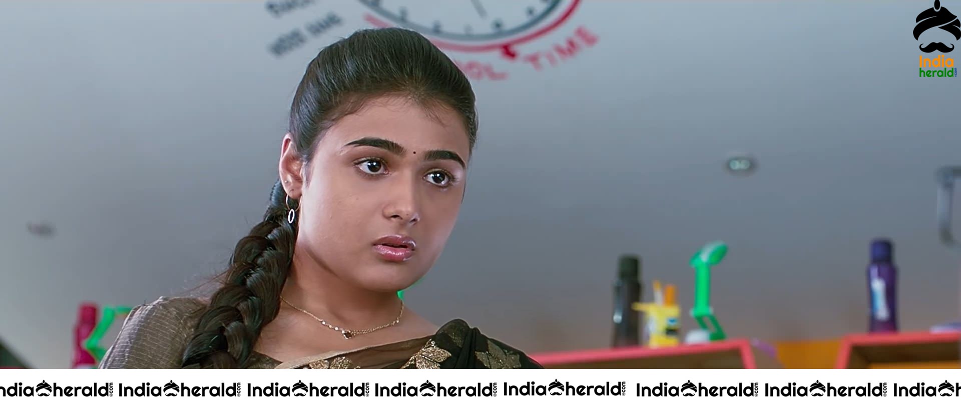 Shalini Pandey Hot Photos From 100 Percent Kaadhal Movie Set 3