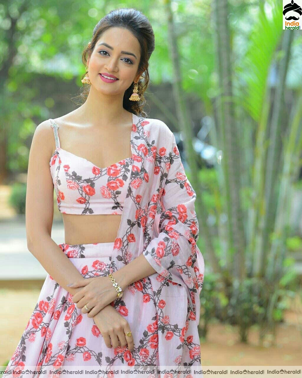 Shanvi Srivastava hot waist revealing photos