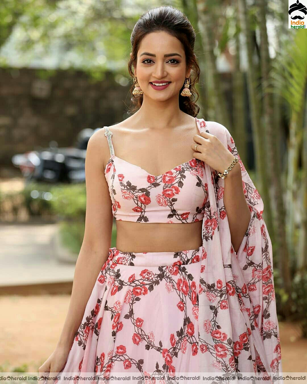 Shanvi Srivastava hot waist revealing photos