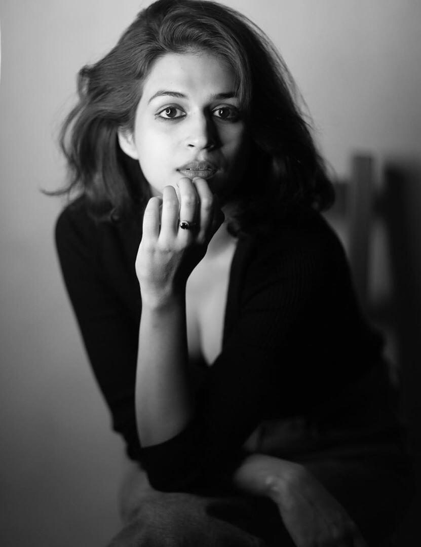 Shraddha Das Hot Black And White Photoshoot