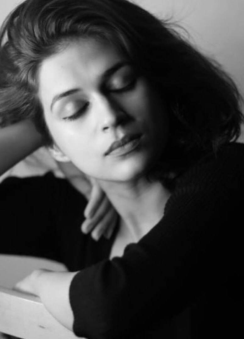 Shraddha Das Hot Black And White Photoshoot