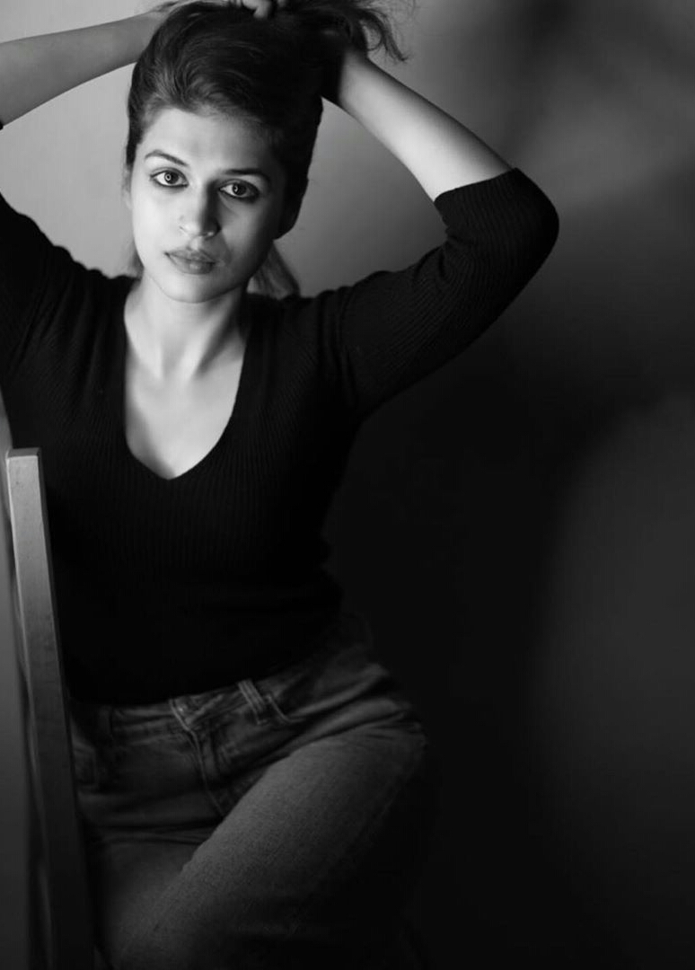 Shraddha Das Hot Black And White Photoshoot