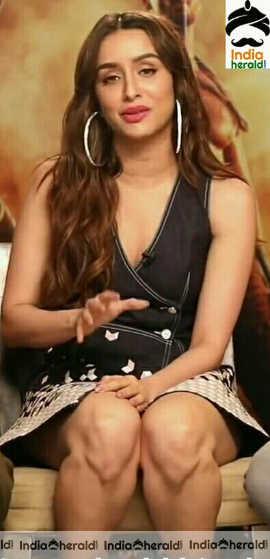 Shraddha Kapoor Hot Thundering Thighs Show Stills