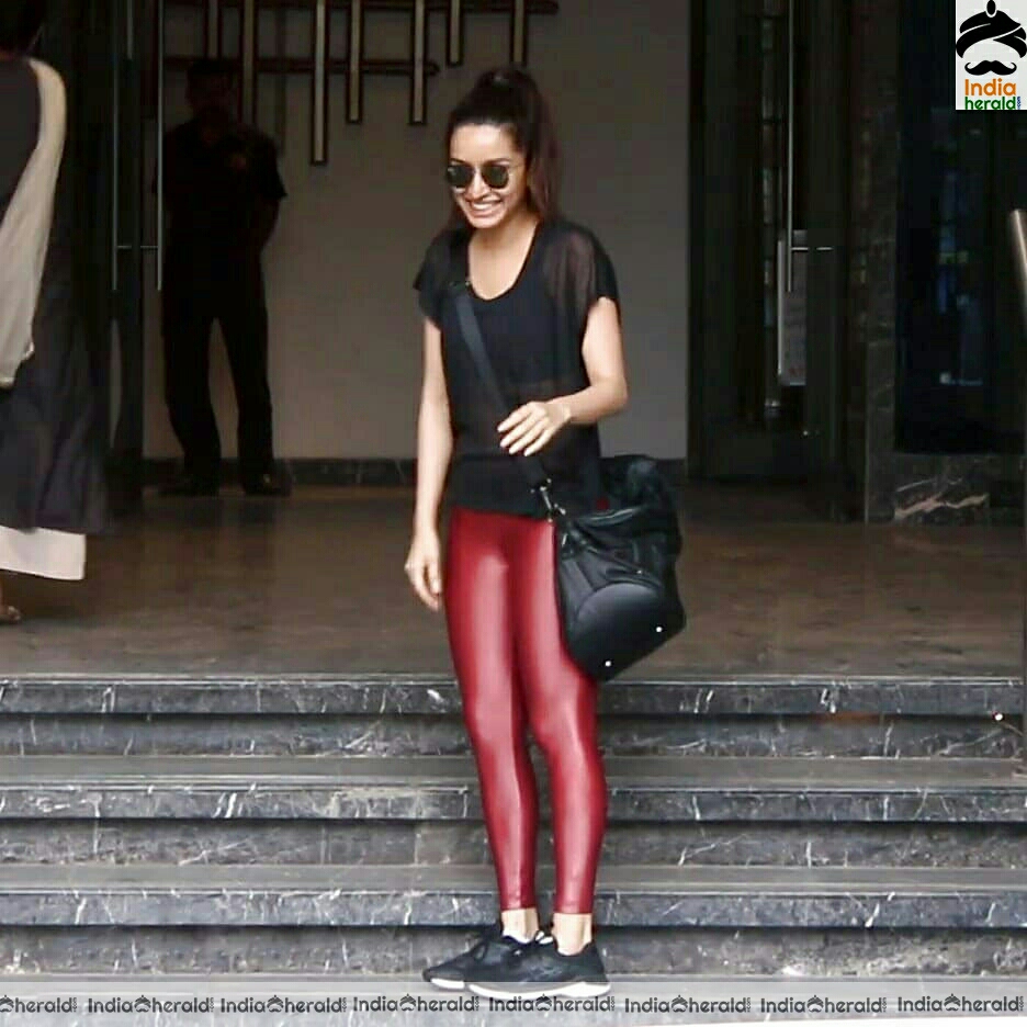 Shraddha Kapoor is a complete mast hottie in this tight Pilates dress