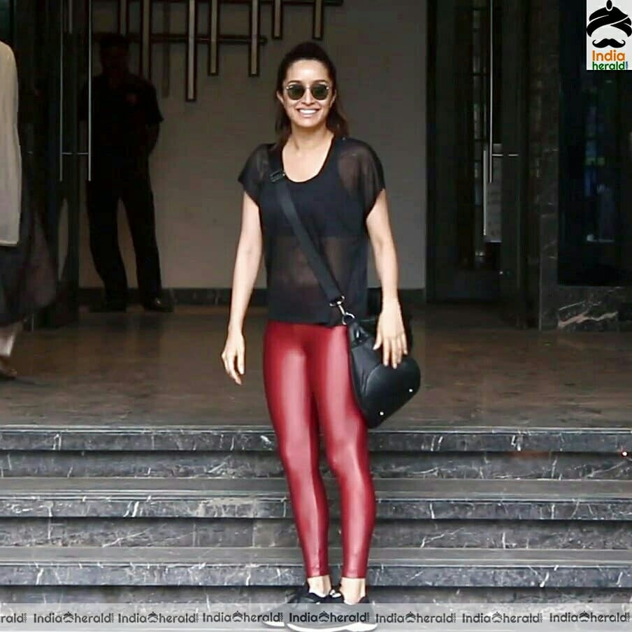 Shraddha Kapoor is a complete mast hottie in this tight Pilates dress