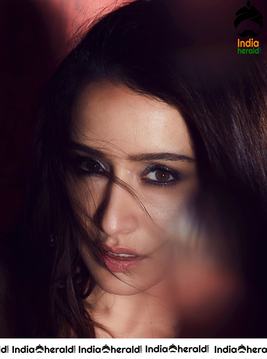 Shraddha Kapoor Latest Hot Photoshoot in Maroon Backdrop