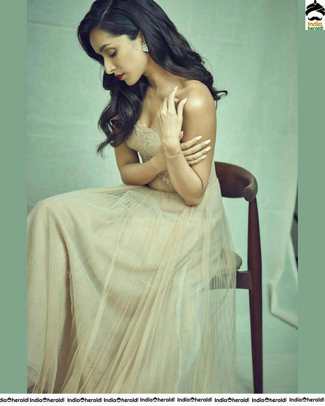 Shraddha Kapoor Looking Preety And Hot In Cleavage Revealing Photoshoot