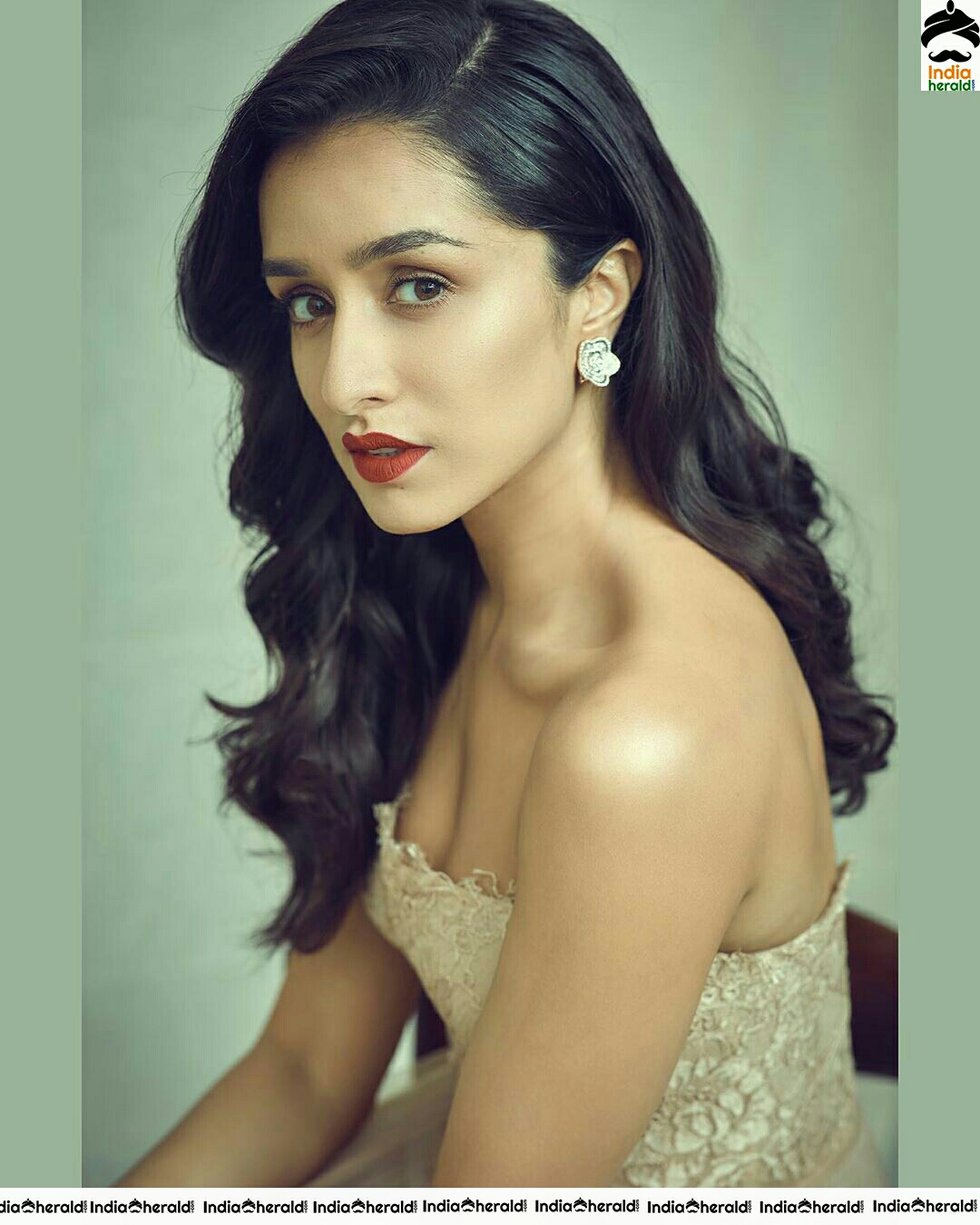 Shraddha Kapoor Looking Preety And Hot In Cleavage Revealing Photoshoot