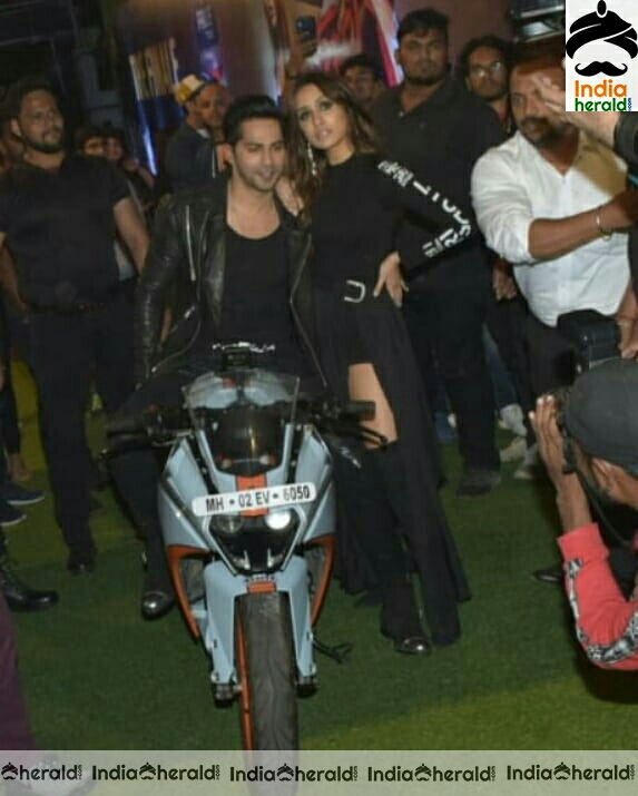 Shraddha Kapoor with Varun Dhawan Dressed In Black During Promotion Of The Next Movie