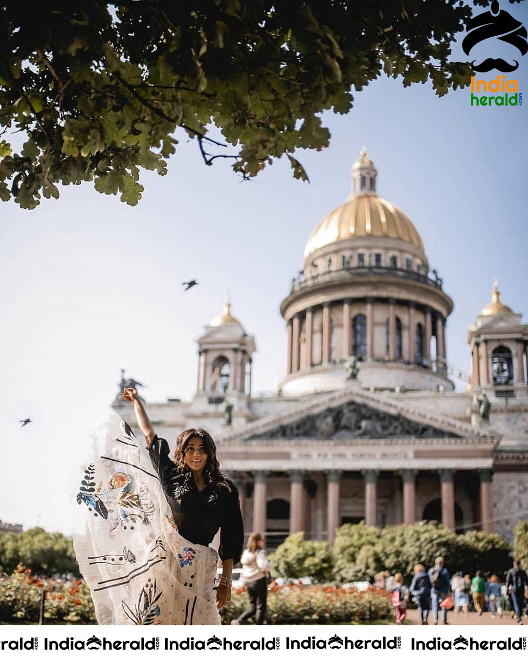 Shriya Hot Clicks From Her Vacation To Europe