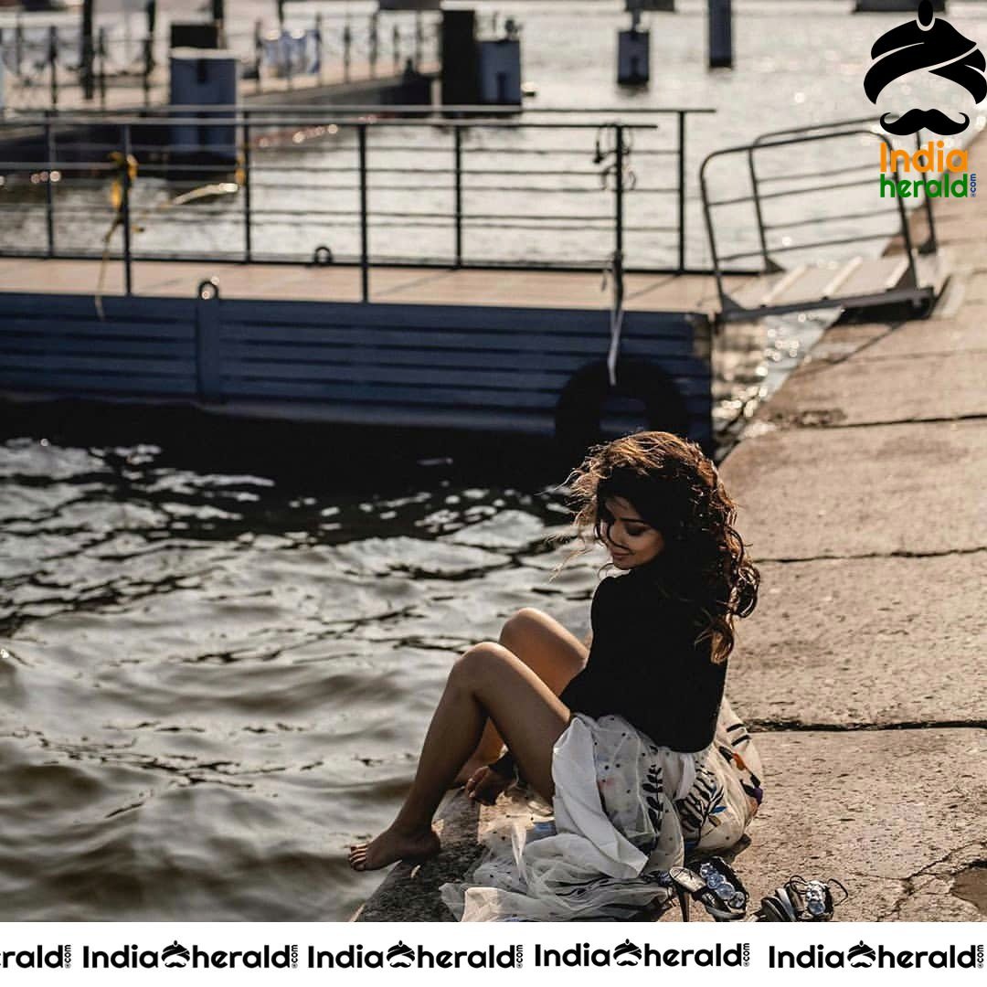 Shriya Hot Clicks From Her Vacation To Europe