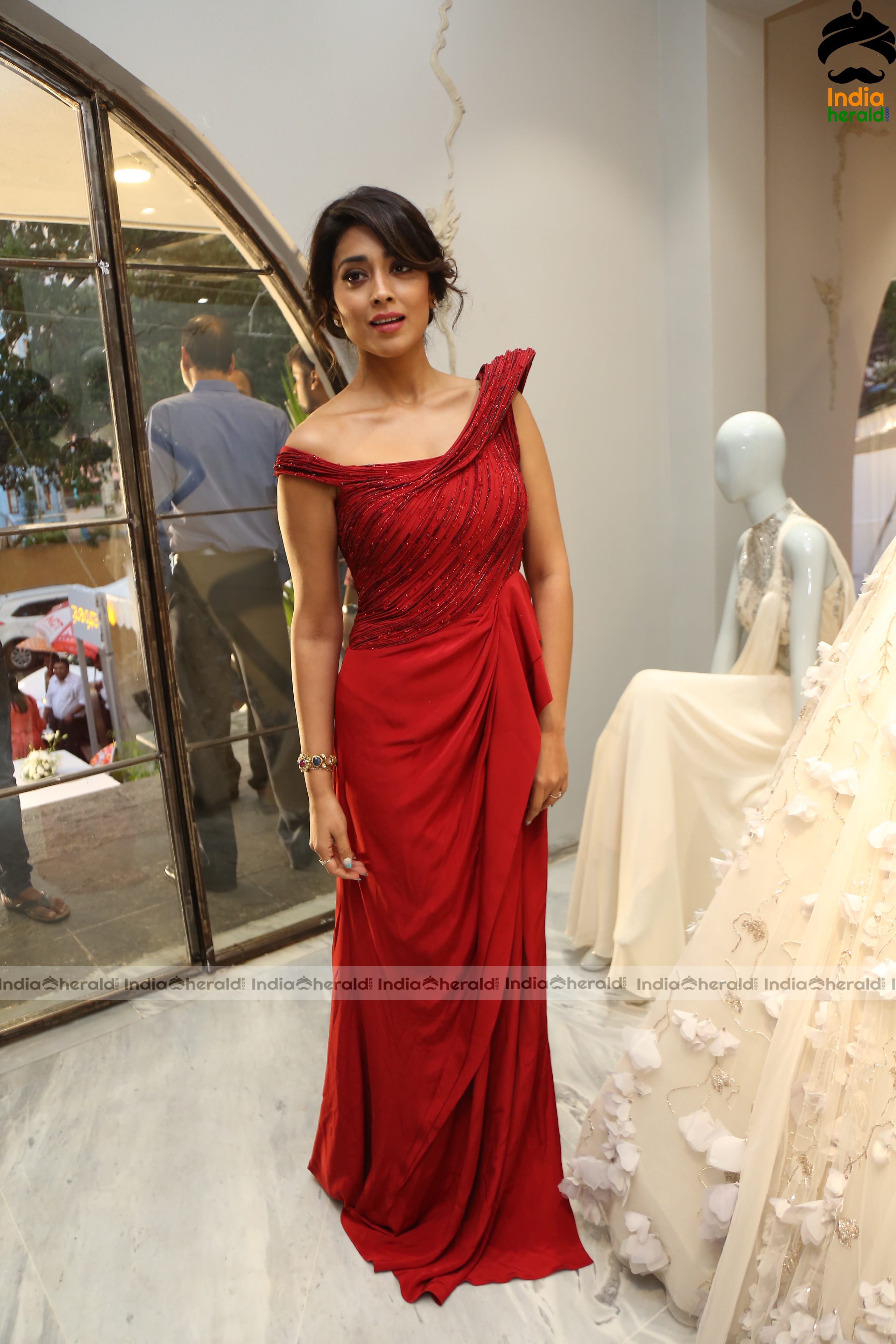 Shriya Red Hot Photos at the Launch of Ace Couturier Set 3