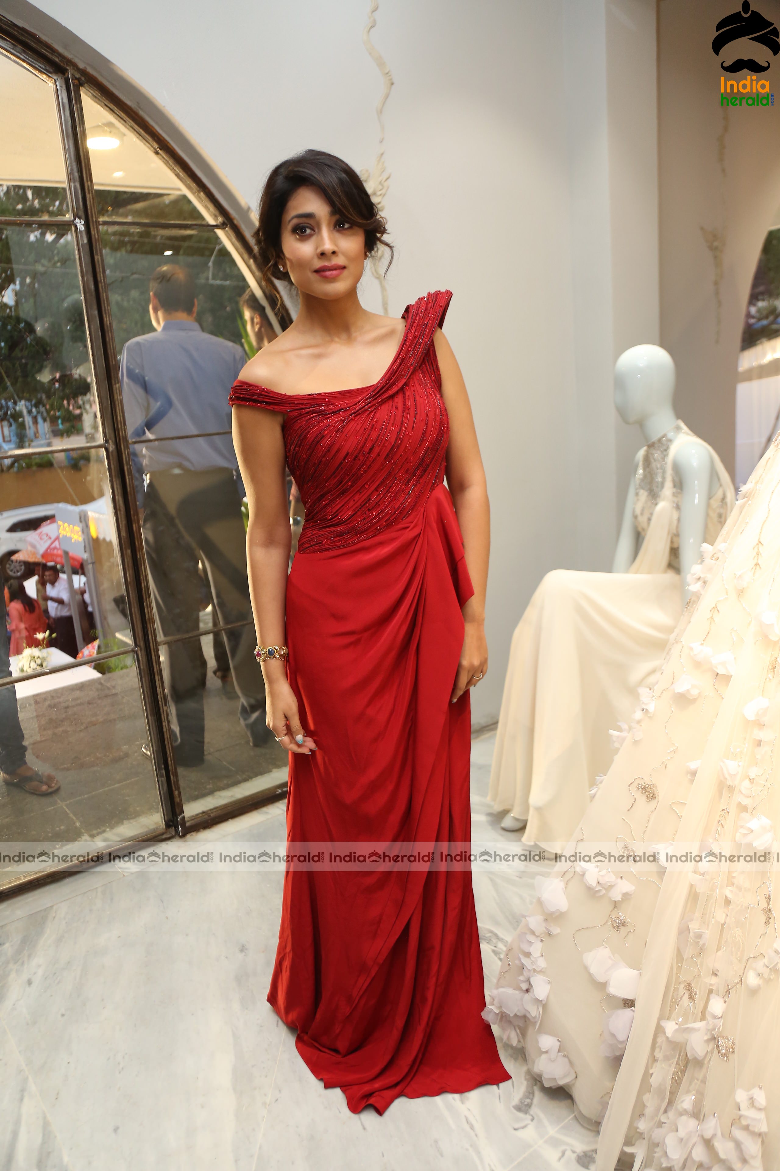 Shriya Red Hot Photos at the Launch of Ace Couturier Set 3