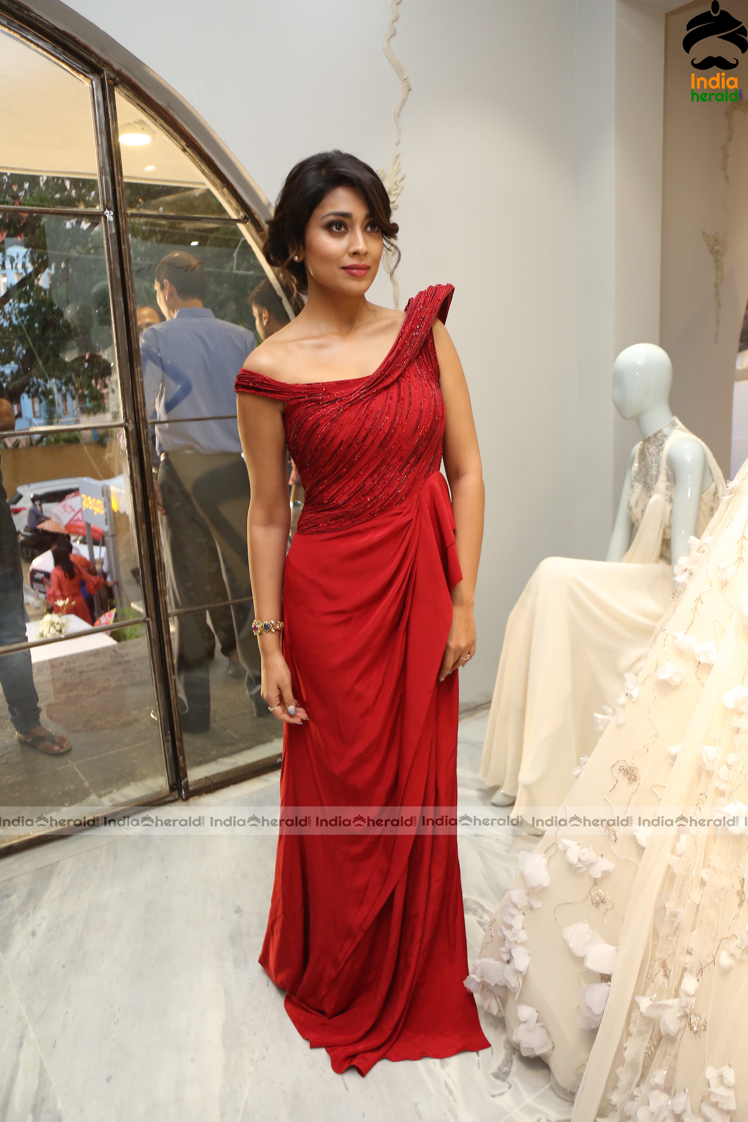 Shriya Red Hot Photos at the Launch of Ace Couturier Set 3