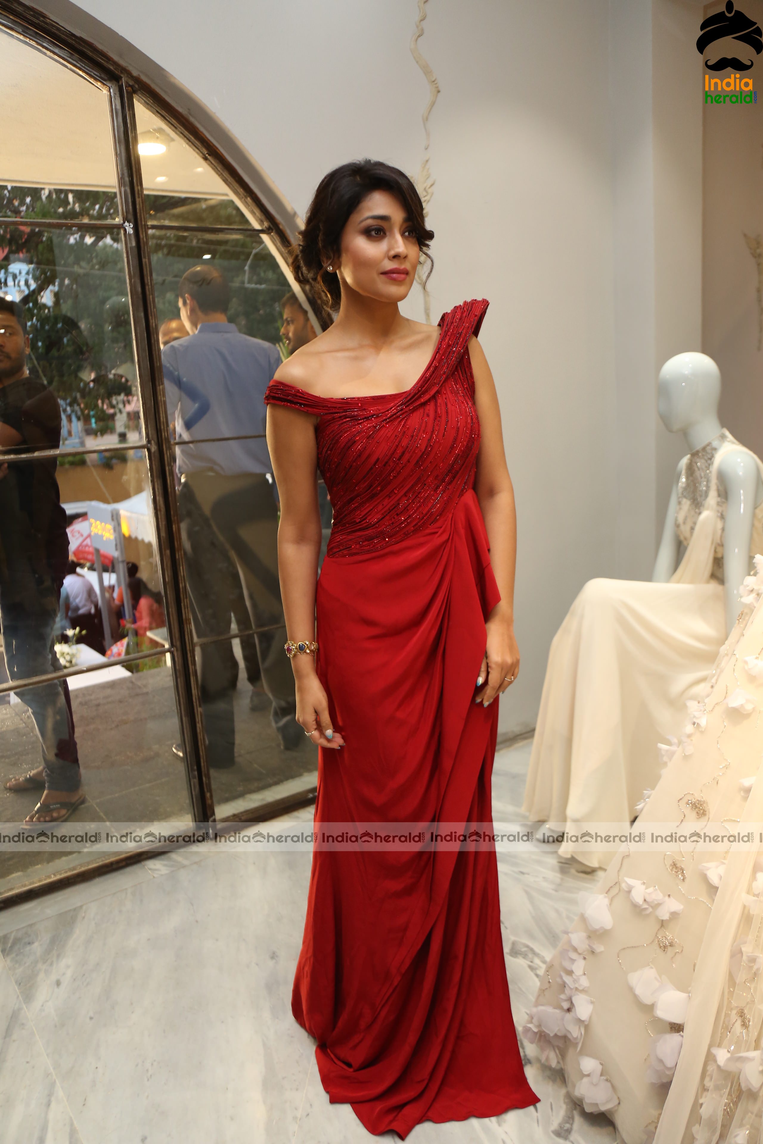 Shriya Red Hot Photos at the Launch of Ace Couturier Set 3