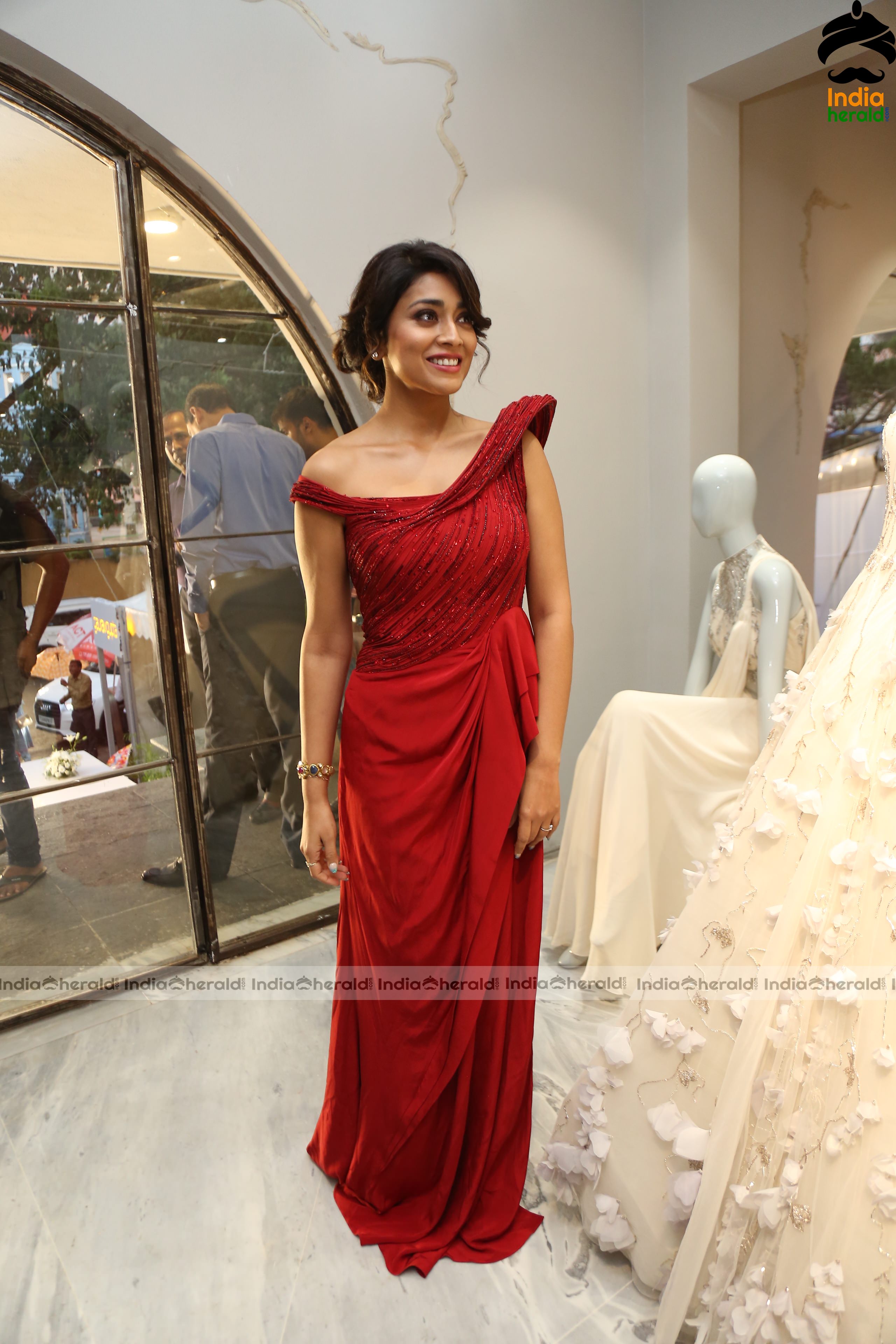 Shriya Red Hot Photos at the Launch of Ace Couturier Set 4