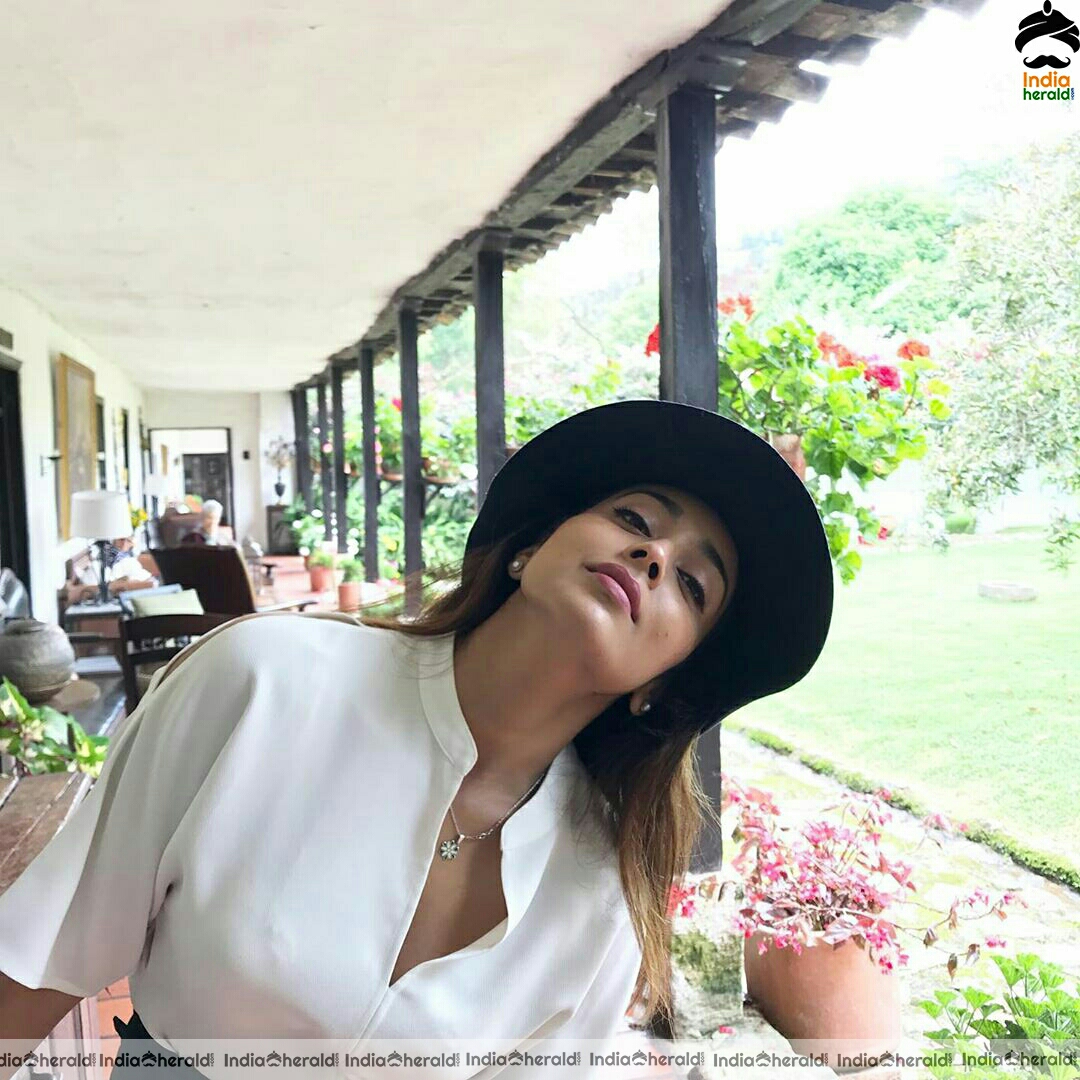 Shriya Saran Cute Vacation Clicks