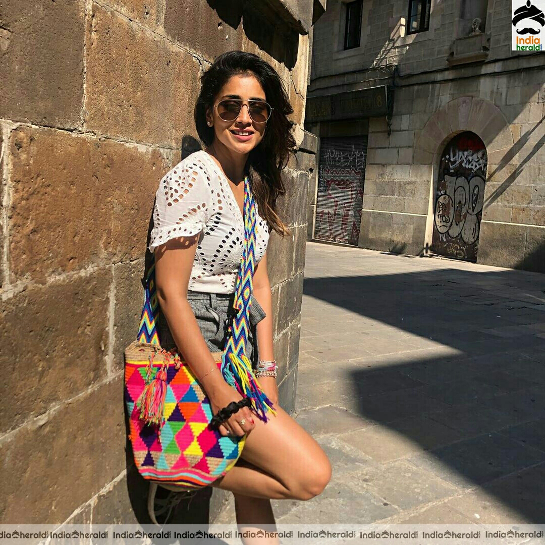Shriya Saran Cute Vacation Clicks