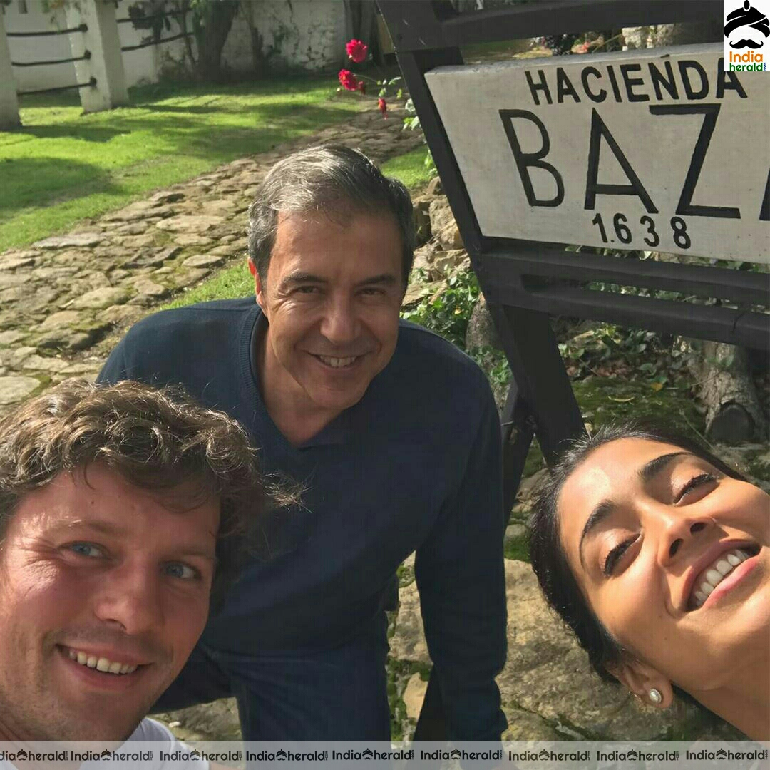 Shriya Saran Cute Vacation Clicks