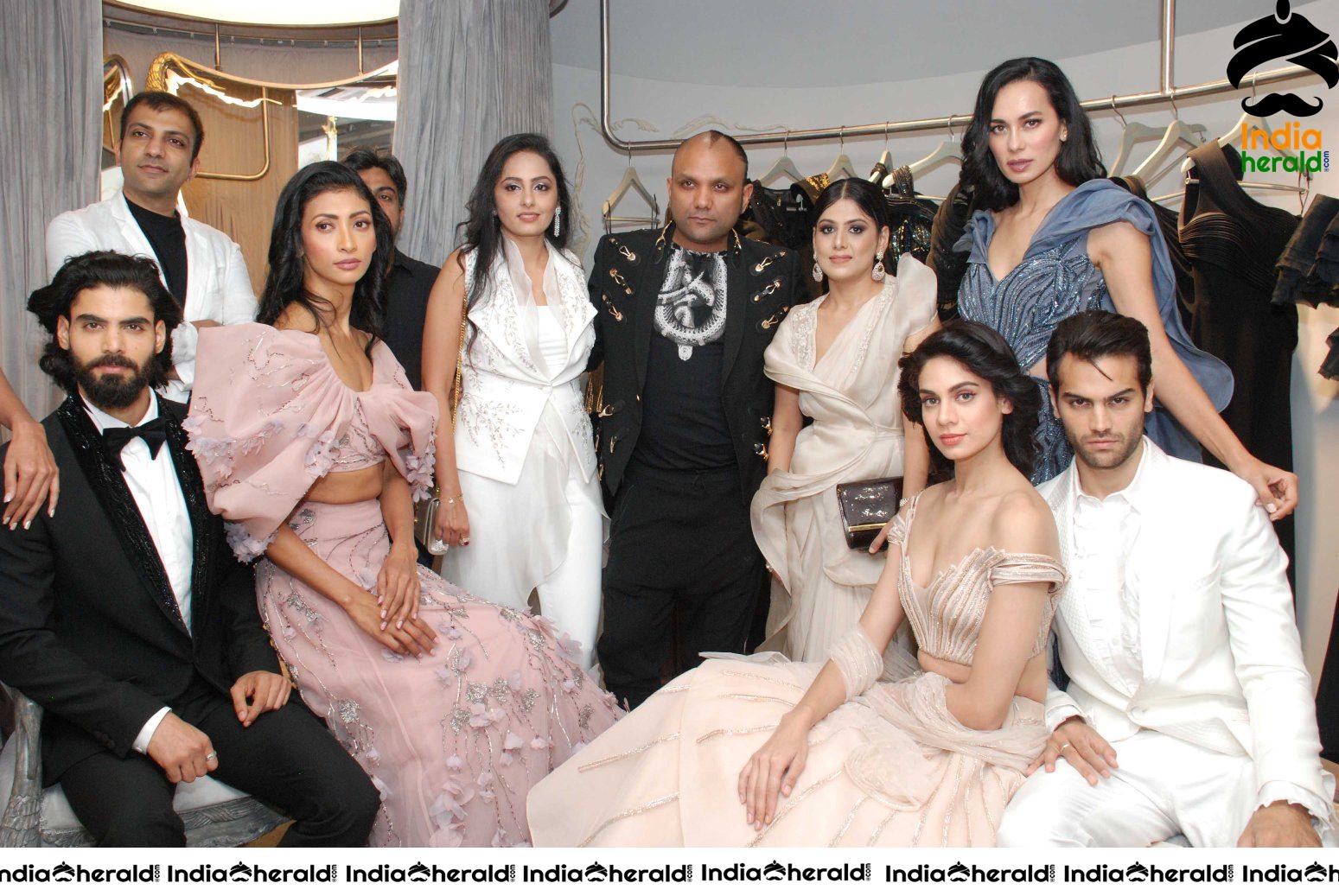 Shruti Haasan and Shriya Saran unveiled Couturier Gaurav Gupta Debut Couture Store Set 1