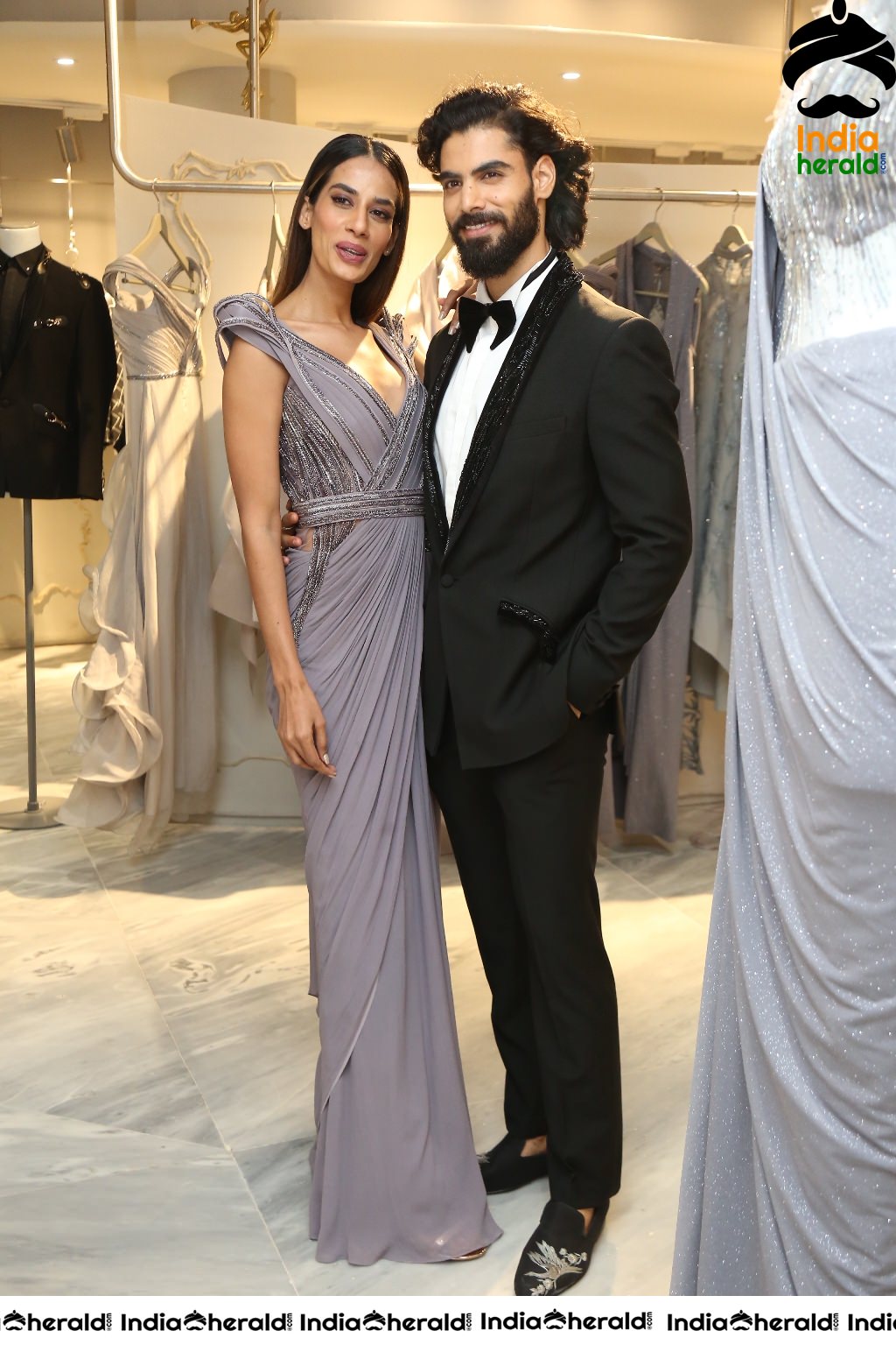 Shruti Haasan and Shriya Saran unveiled Couturier Gaurav Gupta Debut Couture Store Set 2