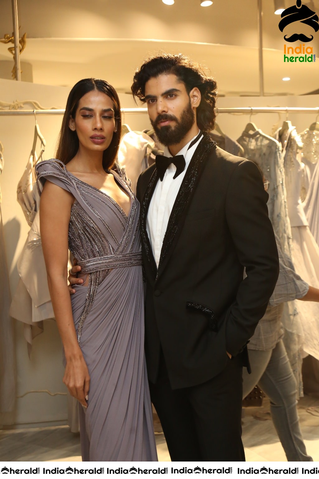 Shruti Haasan and Shriya Saran unveiled Couturier Gaurav Gupta Debut Couture Store Set 2