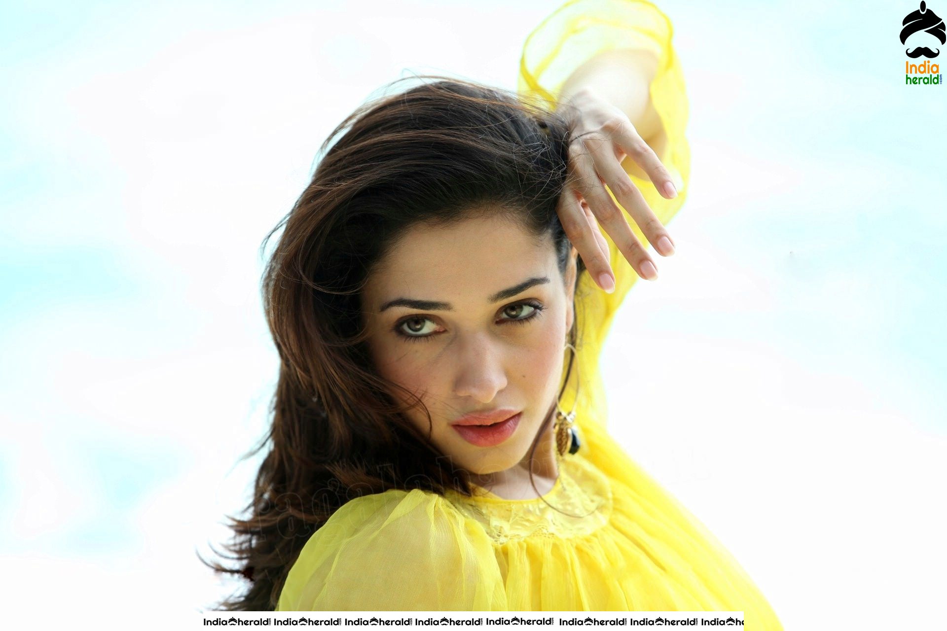 Sizzling Hot Tamannaah exposing her Milky White Belly and Navel Photos from Tadakha Set 2