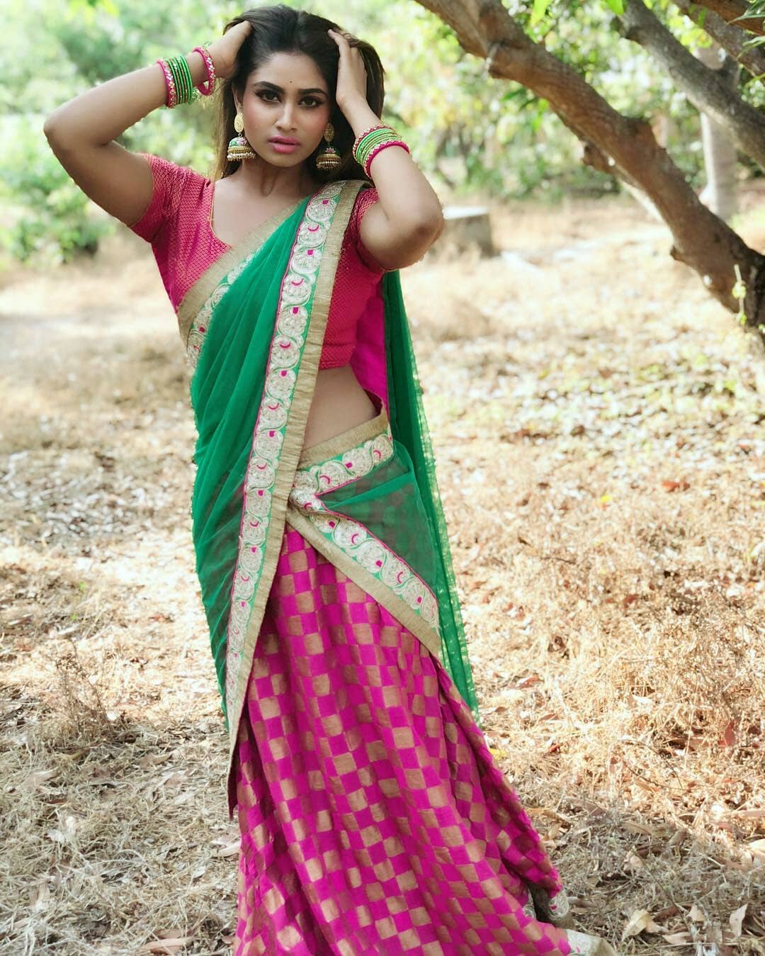 Sizzling Shivani Narayanan Latest Compilation Pics