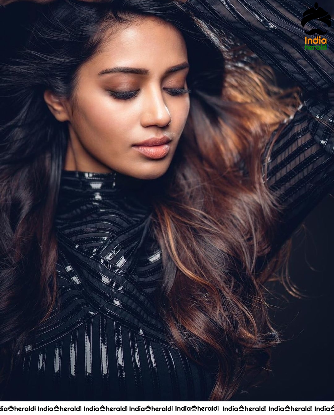 Slaying It In Black Nivetha Pethuraj
