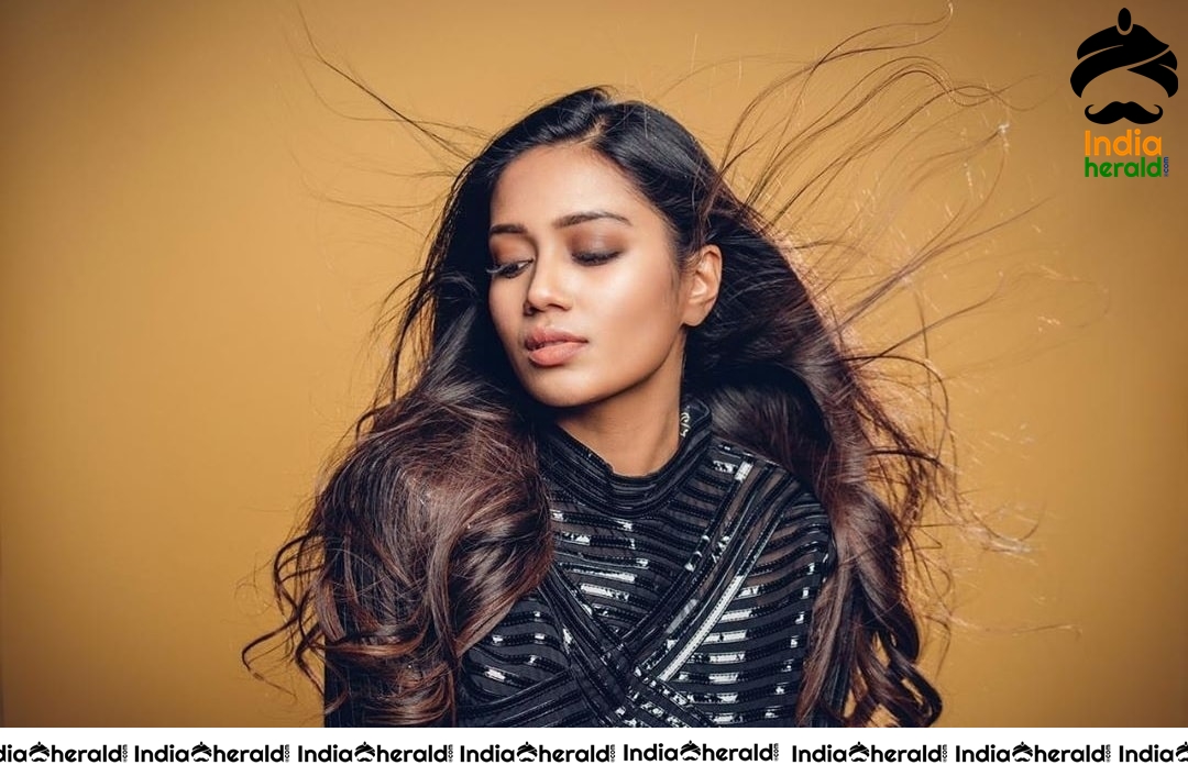 Slaying It In Black Nivetha Pethuraj