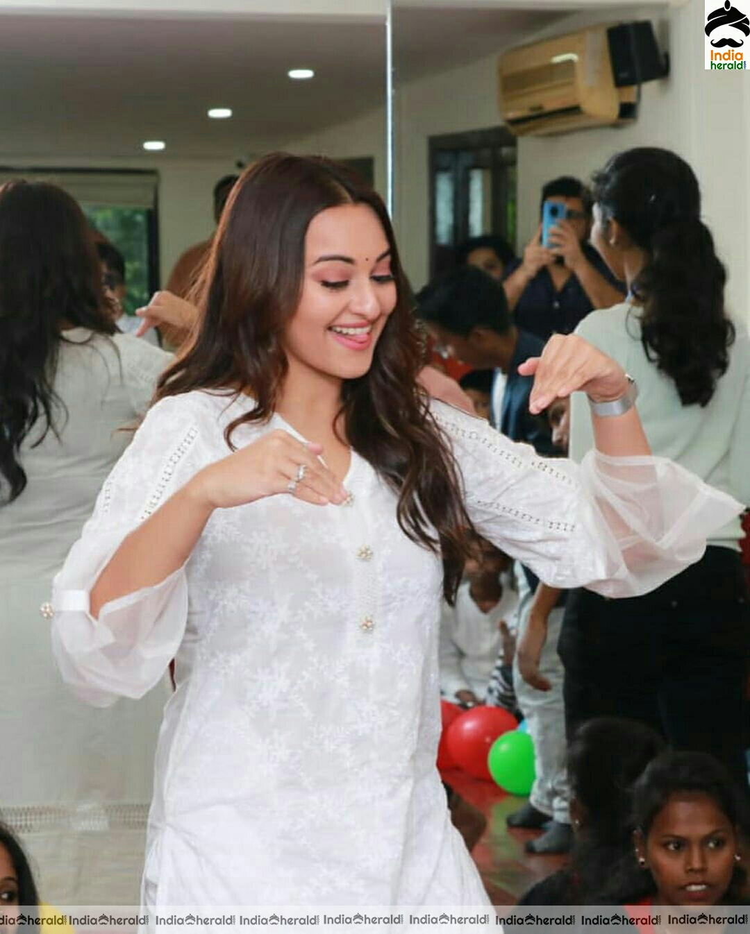 Sonakshi Sinha Bonded With Children At An NGO