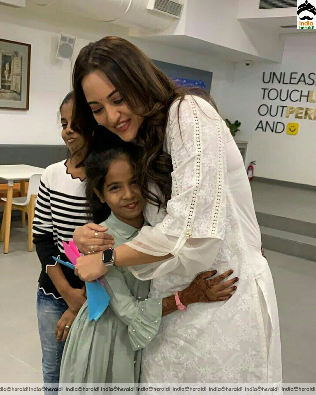 Sonakshi Sinha Bonded With Children At An NGO