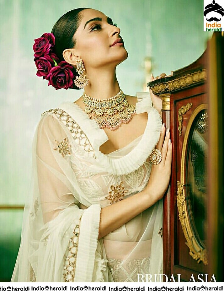 Sonam Kapoor Hot Bridal Asia Photoshoot