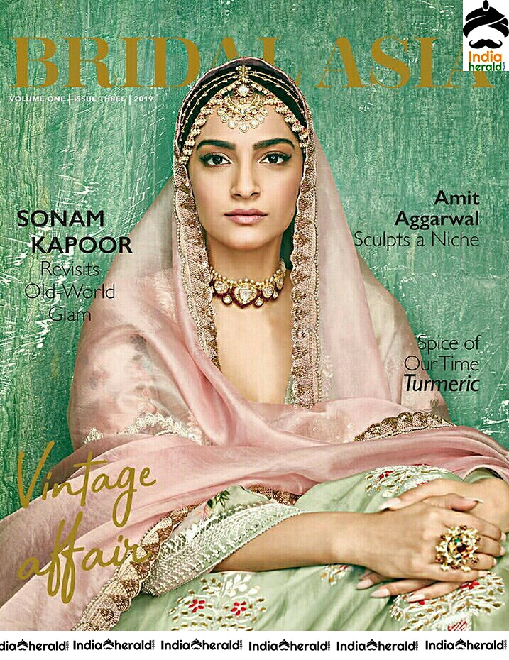 Sonam Kapoor Hot Bridal Asia Photoshoot