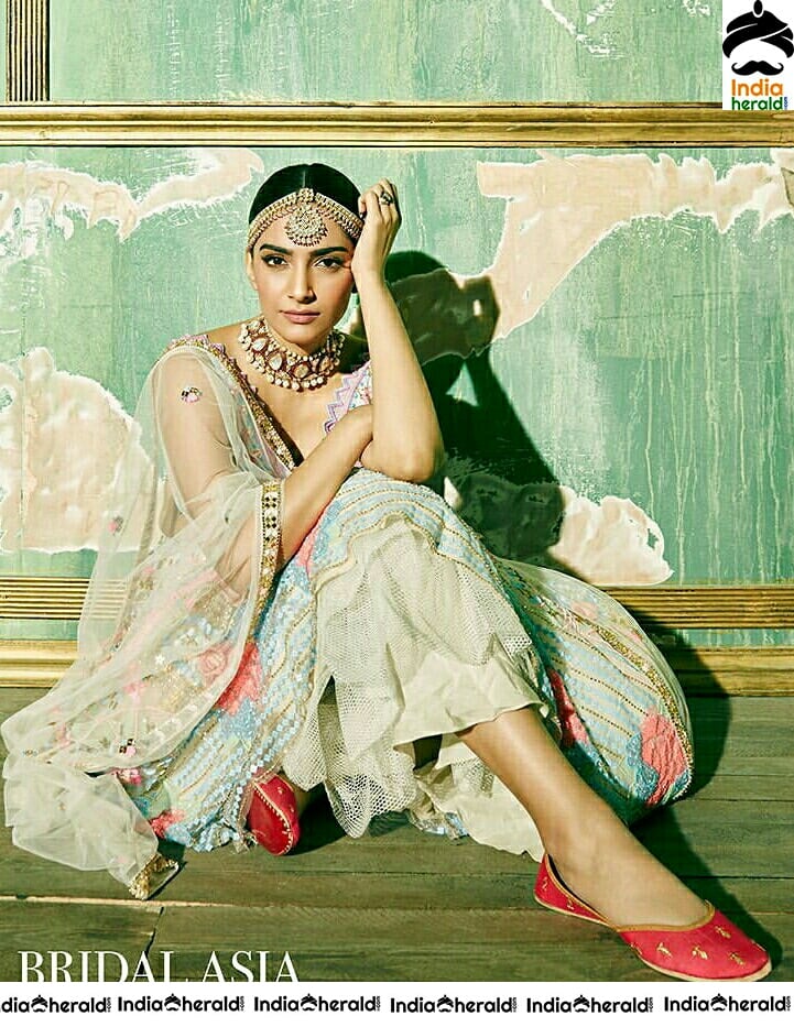 Sonam Kapoor Hot Bridal Asia Photoshoot
