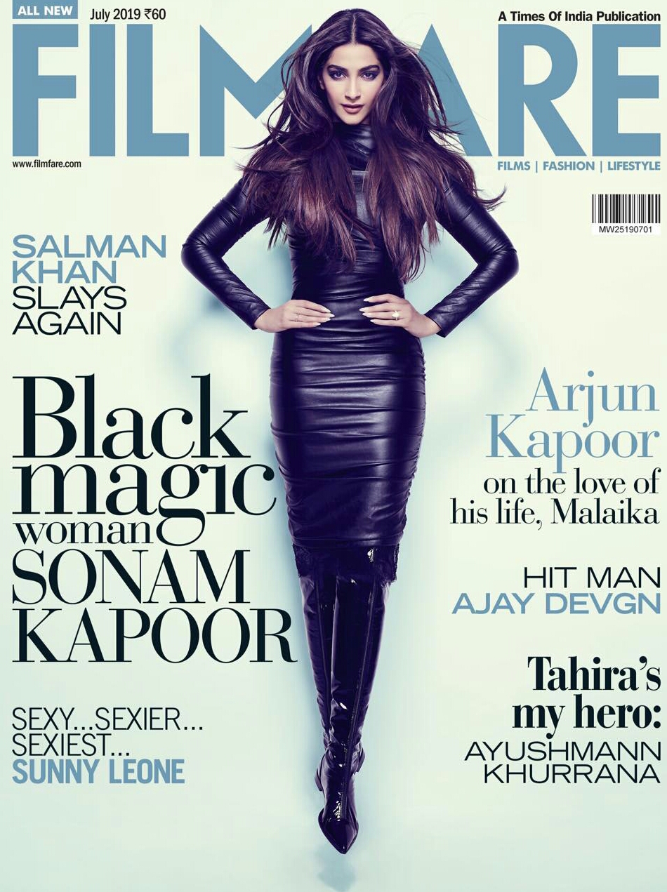 Sonam Kapoor Hot Latest FILMFARE Photoshoot