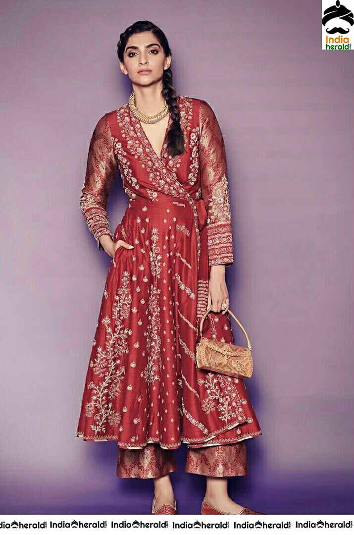 Sonam Kapoor Looking So Beautiful In Braided Hair