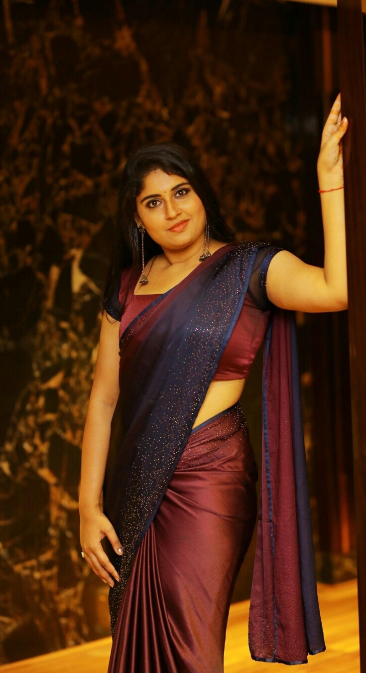 Sonia Chowdary Sexy Saree Hot Photo Stills