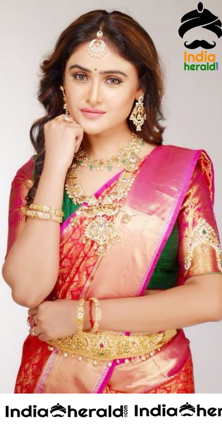 Sony Charistha Dussera Photoshoot in Saree