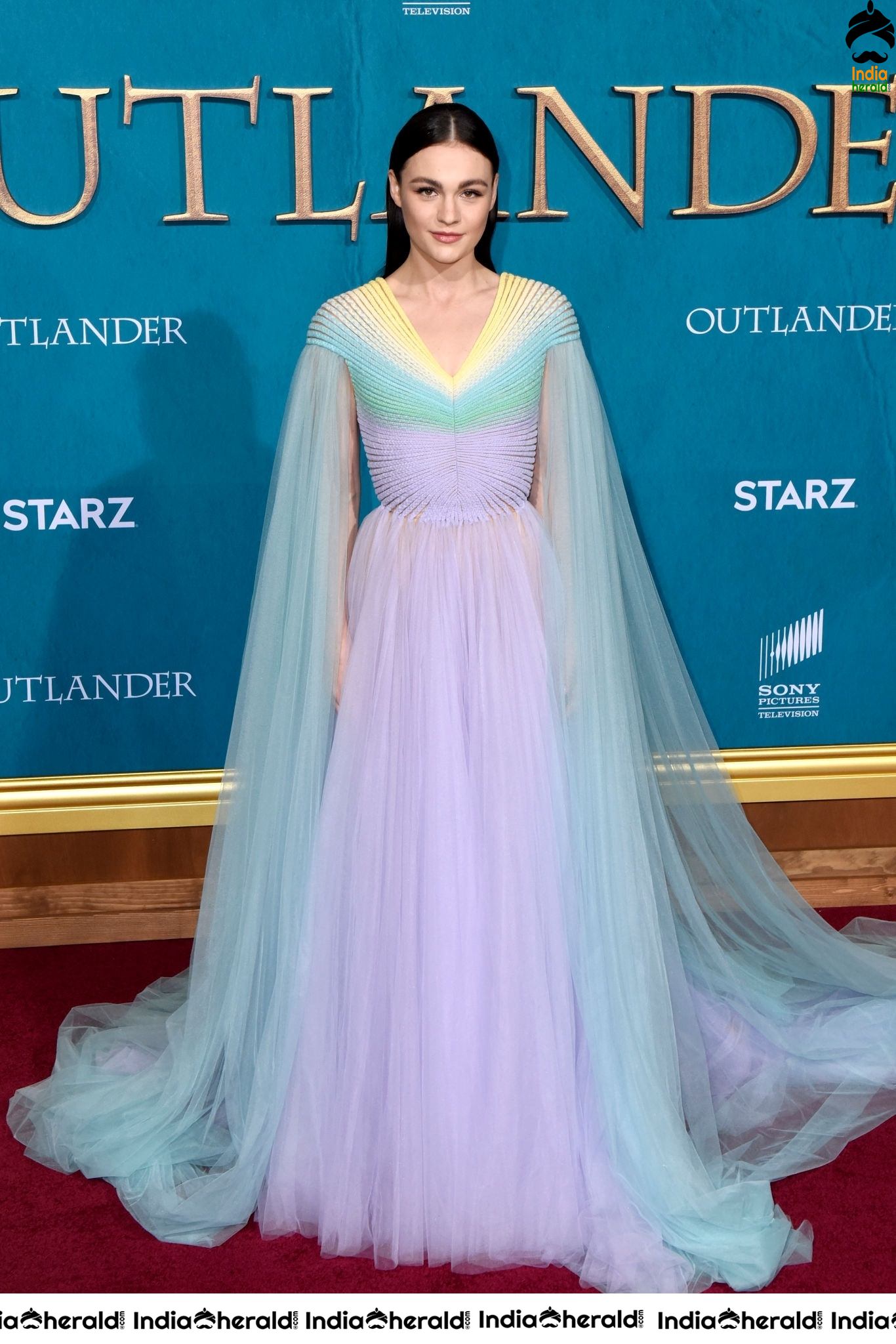 Sophie Skelton at Starz Premiere event for Outlander Season 5 in LA Set 1