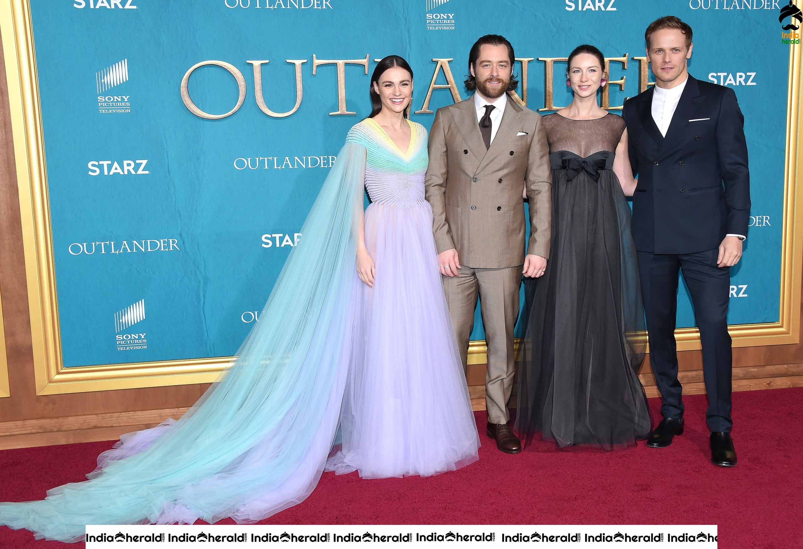 Sophie Skelton at Starz Premiere event for Outlander Season 5 in LA Set 1