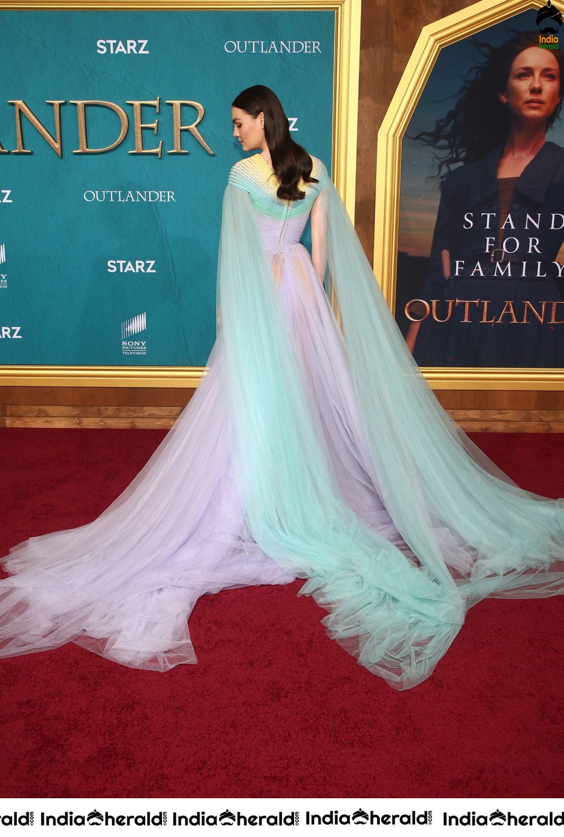 Sophie Skelton at Starz Premiere event for Outlander Season 5 in LA Set 2