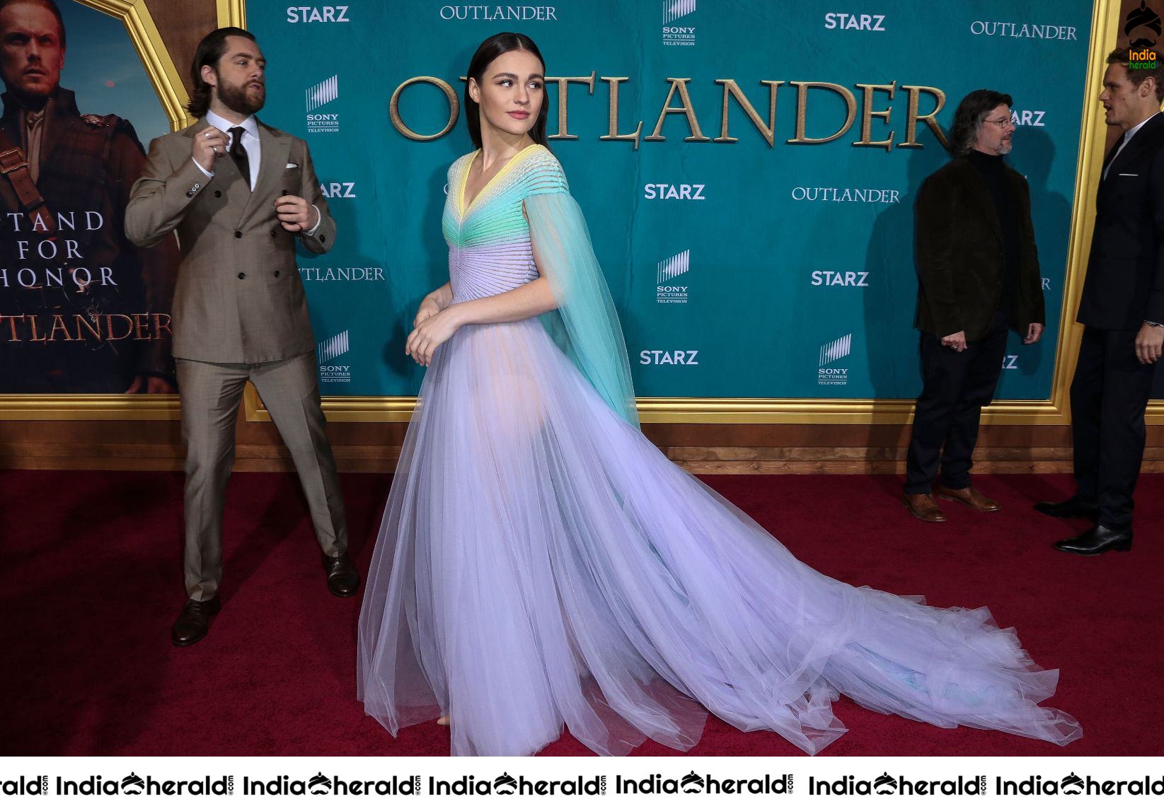 Sophie Skelton at Starz Premiere event for Outlander Season 5 in LA Set 2