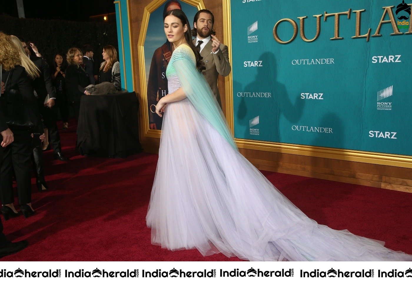 Sophie Skelton at Starz Premiere event for Outlander Season 5 in LA Set 2
