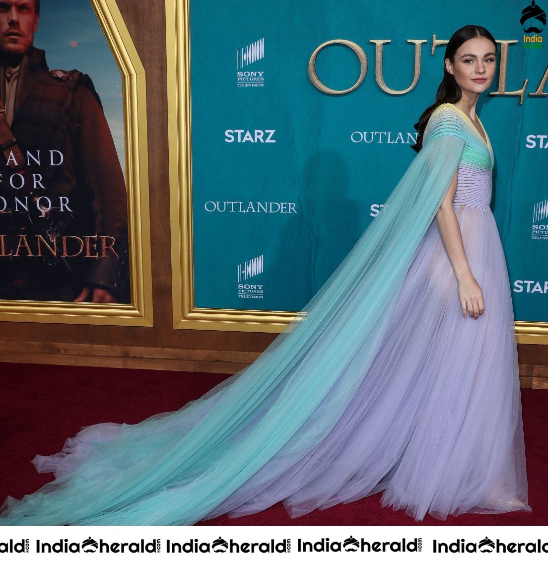 Sophie Skelton at Starz Premiere event for Outlander Season 5 in LA Set 2