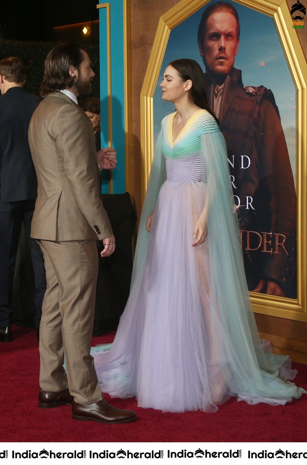 Sophie Skelton at Starz Premiere event for Outlander Season 5 in LA Set 2