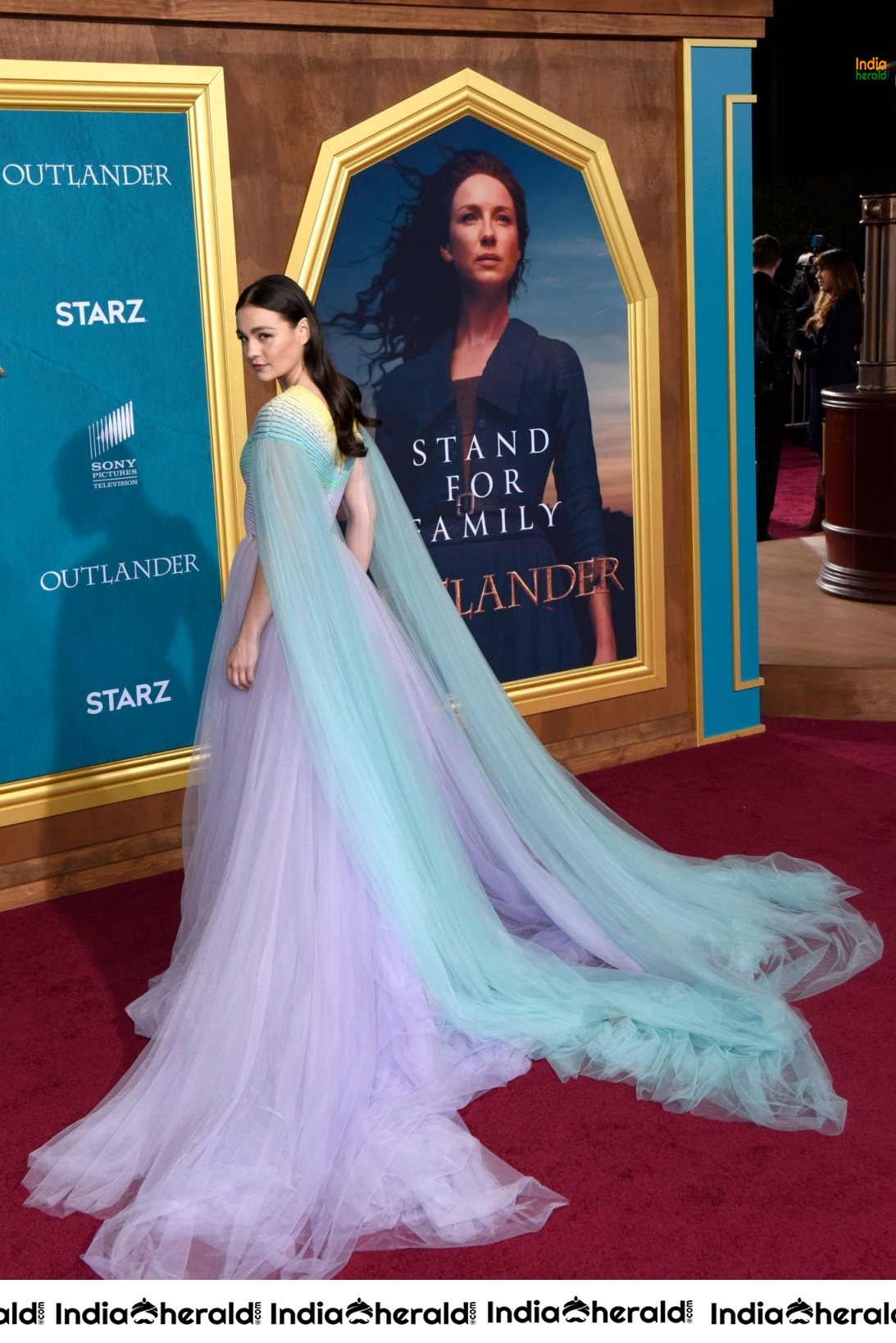 Sophie Skelton at Starz Premiere event for Outlander Season 5 in LA Set 2