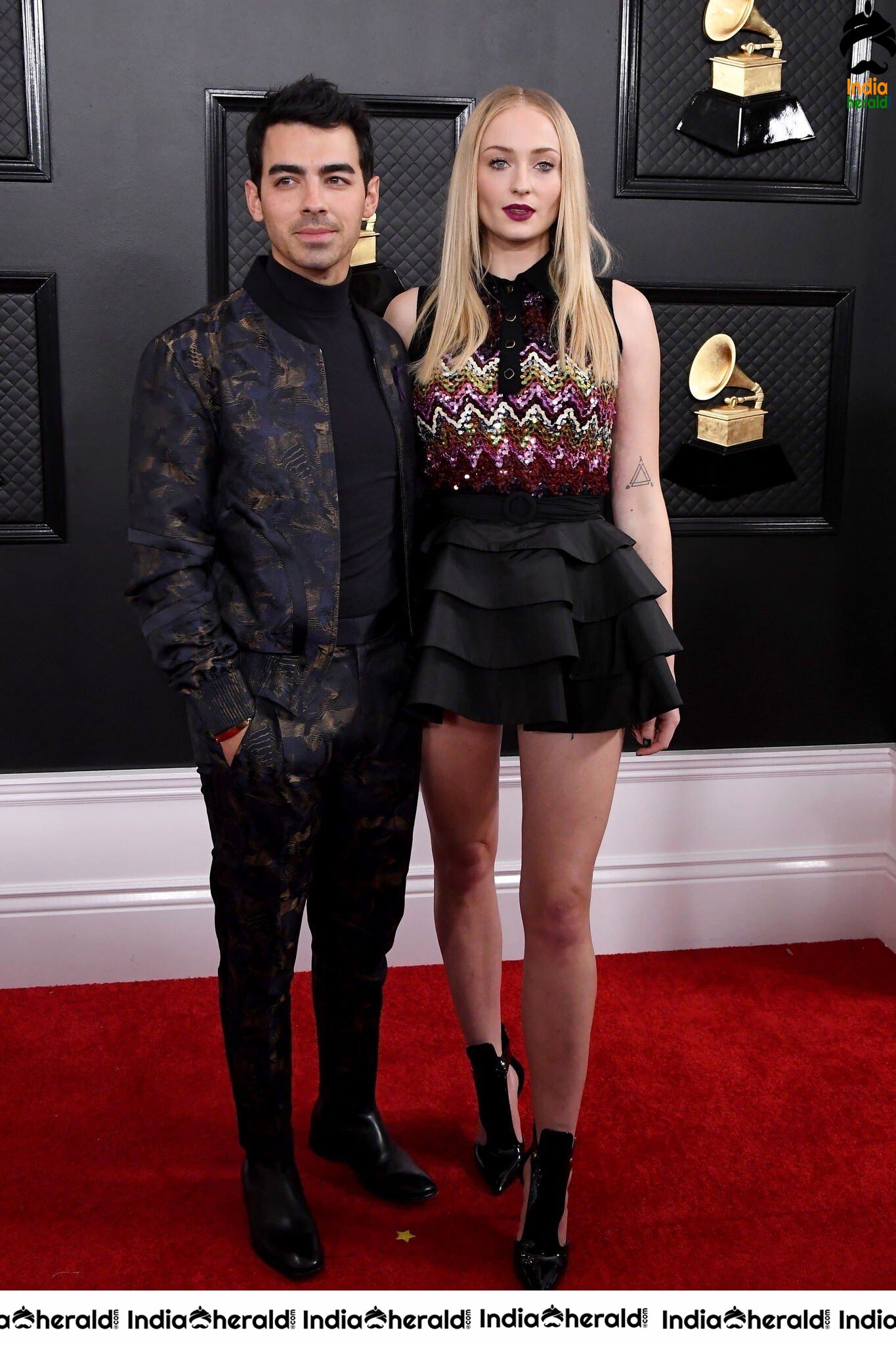 Sophie Turner at 62nd Annual Grammy Awards in Los Angeles