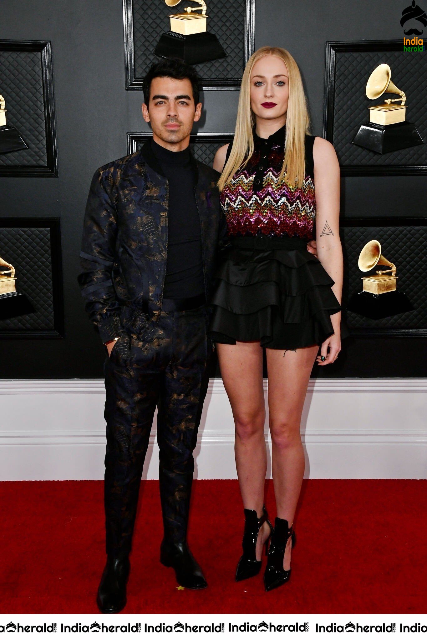 Sophie Turner at 62nd Annual Grammy Awards in Los Angeles